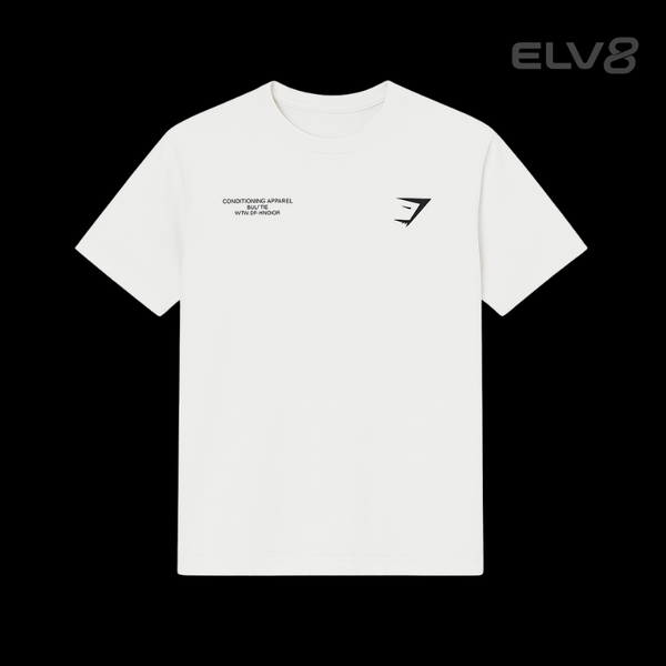 Camiseta Gymshark “Conditioning Club” – Branca